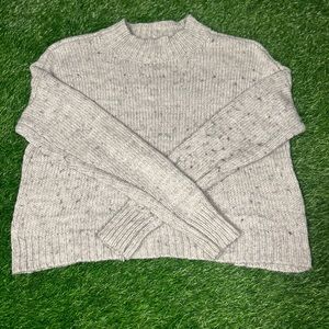 Ladies Lucky Brand Knit Sweater - Gray